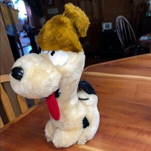 Vintage 1983 Odie Plush Stuffed Animal Dog R. Dakin & Co. Garfield